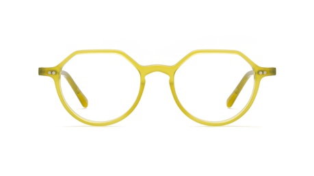 Paire de lunettes de vue Krewe Joel couleur jaune - Doyle