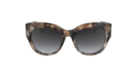Paire de lunettes de soleil Longchamp Lo740s couleur brun - Doyle