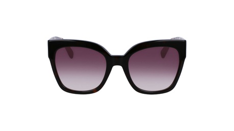 Paire de lunettes de soleil Longchamp Lo717s couleur brun - Doyle