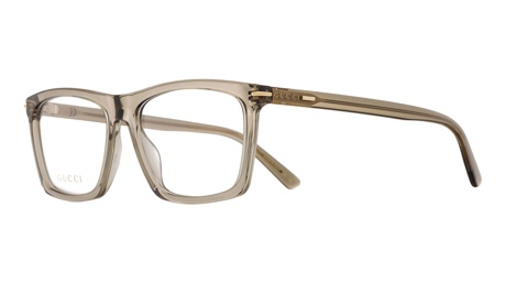 Paire de lunettes de vue Gucci Gg1445o couleur brun - Doyle