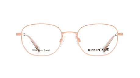 Paire de lunettes de vue Les-essentiels B.canoe bc162 couleur or rose - Doyle