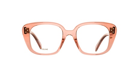 Paire de lunettes de vue Celine-paris Cl50136i couleur pêche cristal - Doyle
