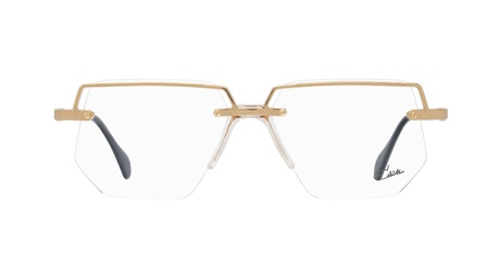 Paire de lunettes de vue Cazal 742 couleur or - Doyle