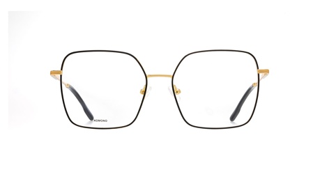 Paire de lunettes de vue Komono The audrey couleur noir or - Doyle