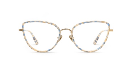 Paire de lunettes de vue Krewe Mia couleur bleu - Doyle