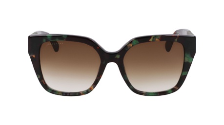 Paire de lunettes de soleil Longchamp Lo754sl couleur vert - Doyle