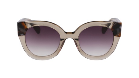 Paire de lunettes de soleil Longchamp Lo750s couleur sable - Doyle
