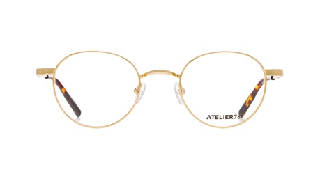 Paire de lunettes de vue Atelier-78 Luc couleur or - Doyle