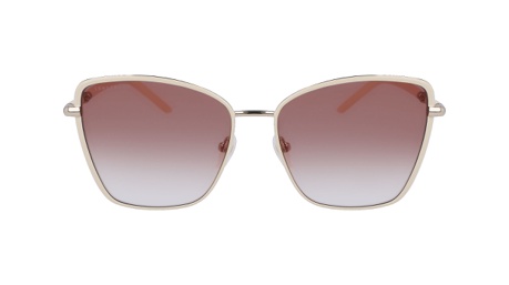 Paire de lunettes de soleil Longchamp Lo167s couleur blanc - Doyle