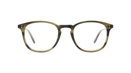 Paire de lunettes de vue Garrett-leight Kinney couleur vert - Doyle