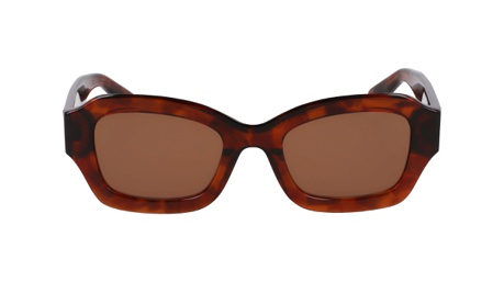 Paire de lunettes de soleil Longchamp Lo749s couleur brun - Doyle