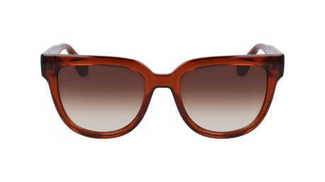 Paire de lunettes de soleil Longchamp Lo755s couleur bronze - Doyle