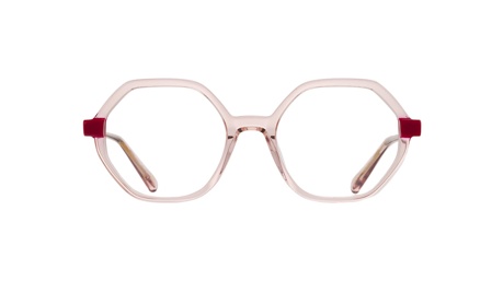 Paire de lunettes de vue Kaleos Vaughan couleur rose - Doyle