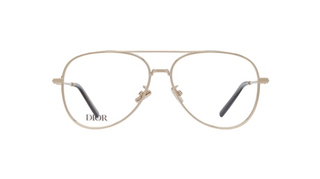 Paire de lunettes de vue Christian-dior Diorblacksuito a2u couleur or - Doyle