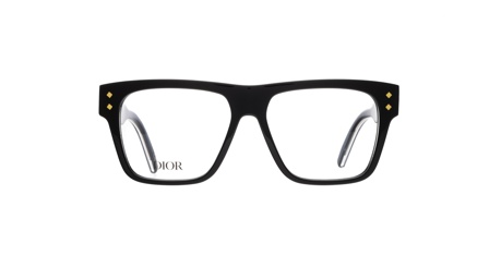 Paire de lunettes de vue Christian-dior Cd diamondo s6i couleur noir or - Doyle