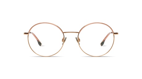 Paire de lunettes de vue Komono The ida couleur or rose - Doyle