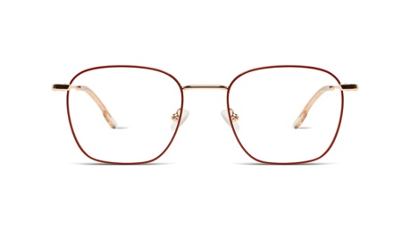 Paire de lunettes de vue Komono The adam couleur rouge - Doyle