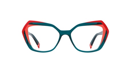 Paire de lunettes de vue Lamarca Fusioni 143 couleur turquoise - Doyle