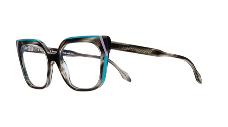 Paire de lunettes de vue Res-rei Clover couleur bleu - Doyle