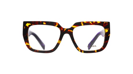 Paire de lunettes de vue Prada Pra03 couleur havane - Doyle
