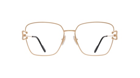 Paire de lunettes de vue Cartier Ct0486o couleur noir or - Doyle
