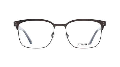 Paire de lunettes de vue Atelier-78 Anvers couleur graphite - Doyle