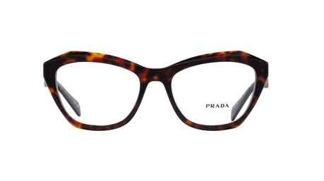 Paire de lunettes de vue Prada Pra20 couleur havane - Doyle
