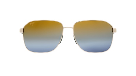 Paire de lunettes de soleil Maui-jim Dgs651 mj0651sa couleur or - Doyle
