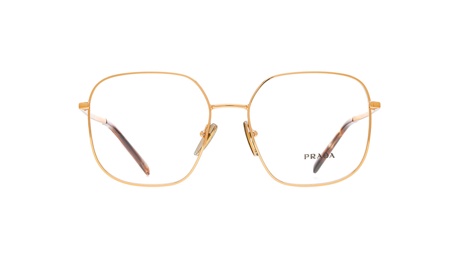 Paire de lunettes de vue Prada Pra59 couleur or - Doyle