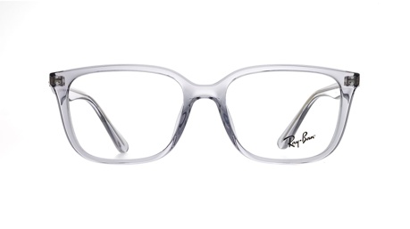 Paire de lunettes de vue Ray-ban Rx7248d couleur gris - Doyle