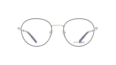 Glasses Atelier-78 Rully l, black gold colour - Doyle