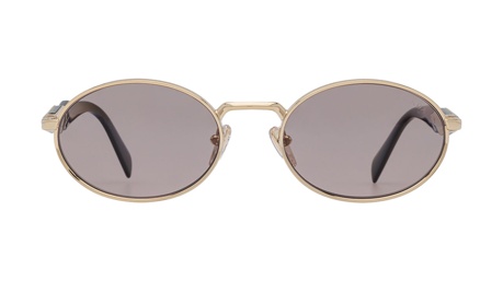 Paire de lunettes de soleil Prada Pr65z /s couleur or - Doyle