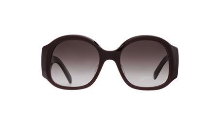 Paire de lunettes de soleil Celine-paris Cl40305u /s couleur brun - Doyle