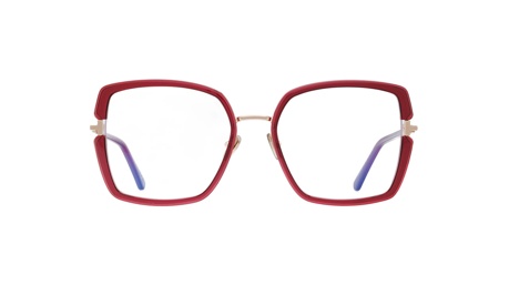 Paire de lunettes de vue Tom-ford Tf5985-b couleur rouge - Doyle