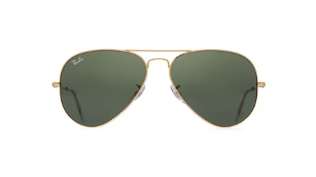 Paire de lunettes de soleil Ray-ban Rb3025 couleur or - Doyle