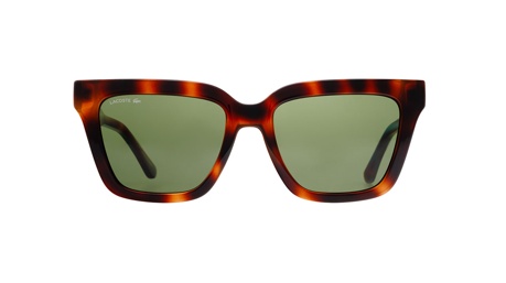 Paire de lunettes de soleil Lacoste L6063s couleur brun - Doyle