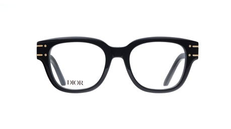 Paire de lunettes de vue Christian-dior Diorsignatureo s6i couleur noir or - Doyle