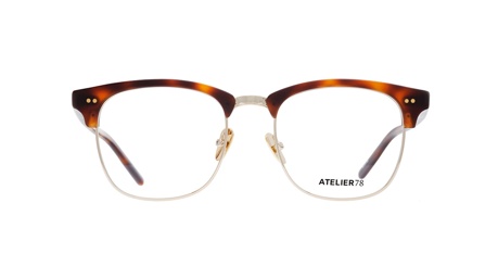 Paire de lunettes de vue Atelier-78 Karl couleur havane or - Doyle