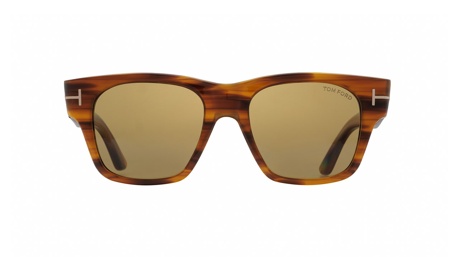 Paire de lunettes de soleil Tom-ford Tf1280 /s couleur havane - Doyle
