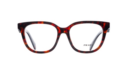 Paire de lunettes de vue Prada Prc11 couleur havane - Doyle