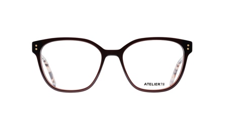 Paire de lunettes de vue Atelier-78 Chantal couleur brun - Doyle