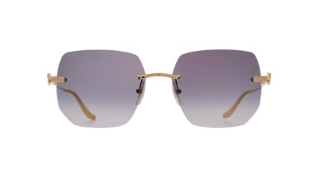 Sunglasses Cartier Ct0549s, black gold colour - Doyle