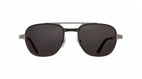 Paire de lunettes de soleil Cartier Ct0477s couleur havane or - Doyle