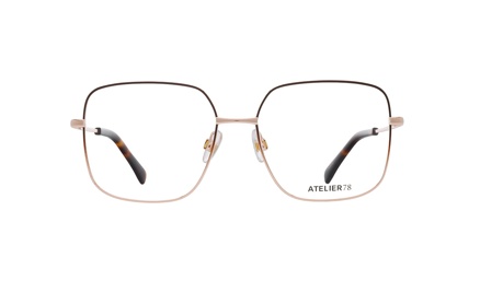 Paire de lunettes de vue Atelier-78 Isabelle couleur bordeaux - Doyle