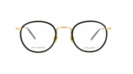 Paire de lunettes de vue Atelier78 Dany couleur noir - Doyle