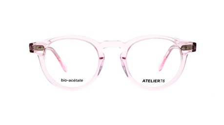 Paire de lunettes de vue Atelier78 Ylang couleur rose - Doyle