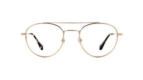 Paire de lunettes de vue Gigi-studio Ocean couleur or - Doyle