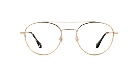 Paire de lunettes de vue Gigi-studios Ocean couleur or - Doyle