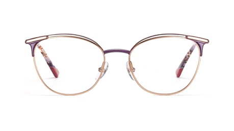 Paire de lunettes de vue Etnia-barcelona Vesoul couleur or rose - Doyle