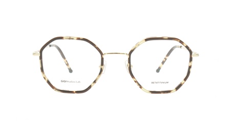 Paire de lunettes de vue Gigi-studios Karol couleur brun - Doyle